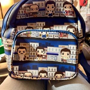 *NEW NO TAGS* Funko POP! City Seinfeld AOP Mini Backpack Loungefly Exclusive